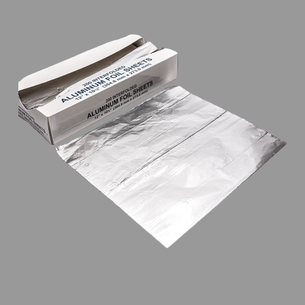 Aluminum Foil Pop-Up Sheets - 12 x 10 3/4