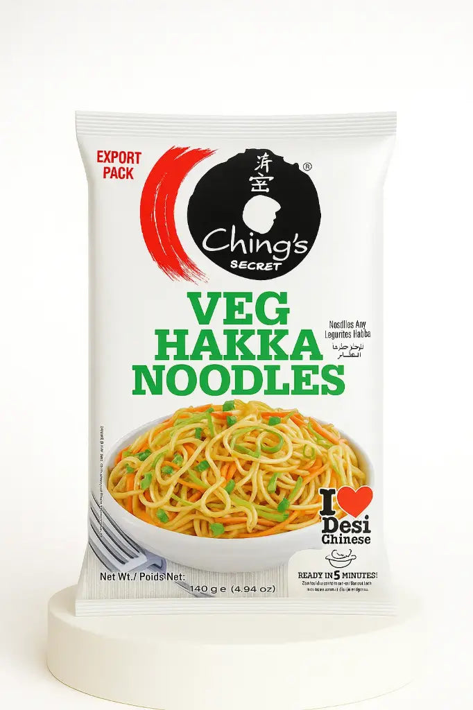 Chings Veg Hakka Noodles (840gram x 12 Packs)
