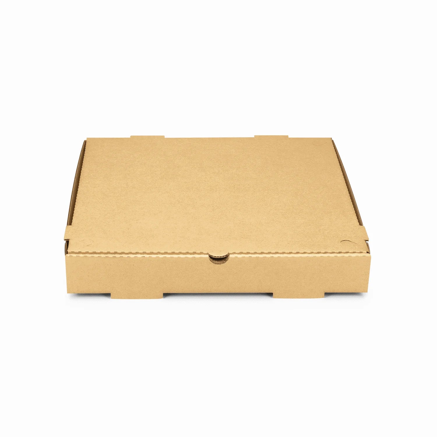 Karat Corrugated Pizza Box, 14''x14''x2'', Kraft - 50 pcs
