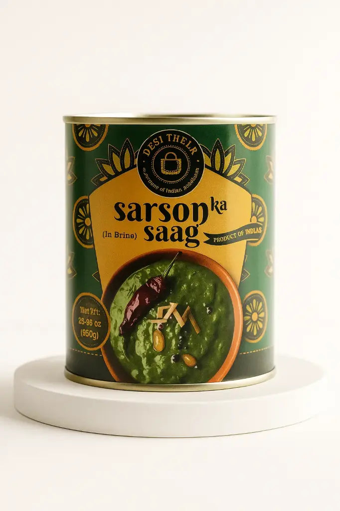 SARSO DA SAAG (850gram x 12 Cans)