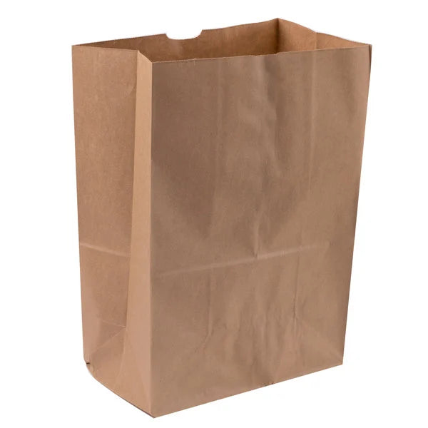 25 LB Grocery Bag, Kraft [500 Pack]