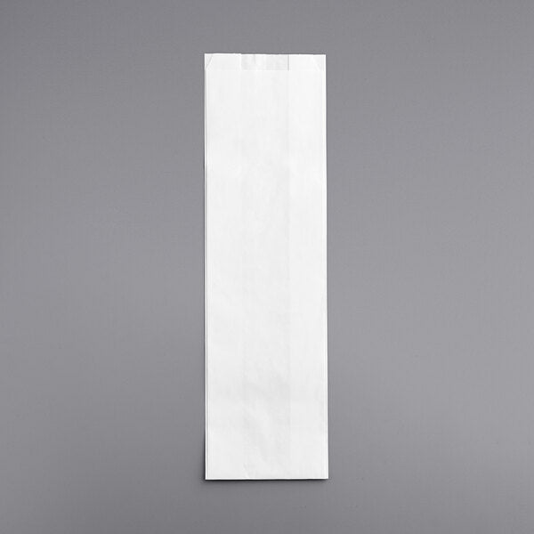 GJ7 - 5 1/4" x 3 1/4" x 18" White Bread Bag (1,000/Case)