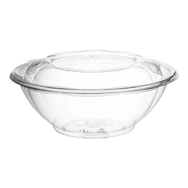 24 oz PET Salad Bowl with Lid [150/Case]