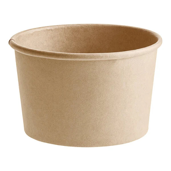 Brheez 8 oz Kraft Paper Food Cup (500/Case)