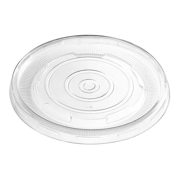 PP Flat Lids for 8 - 16oz Paper Food Cup [1,000/Case]