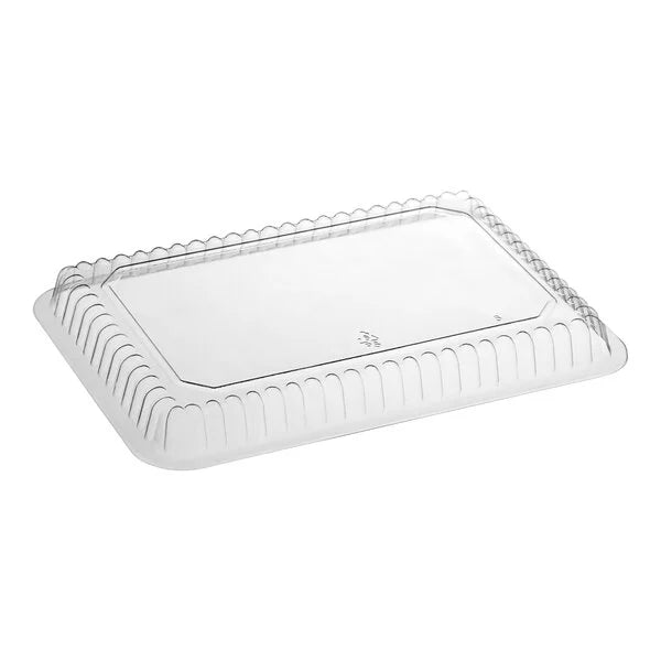 Dome Lid for 1.5 LB Deep Foil Oblong Take Out Container [500/Case]