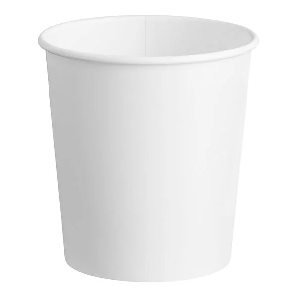 16oz White Paper Food Cup [1000/Case]
