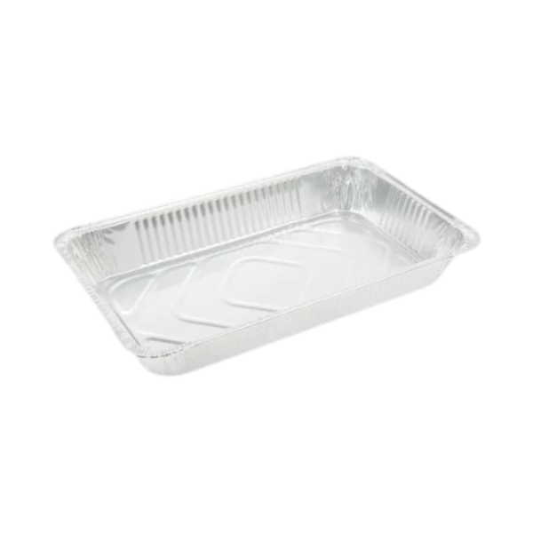Heavy Duty Full Size Deep Foil Steam Table Pans 3 3/8" Depth [50/Case]