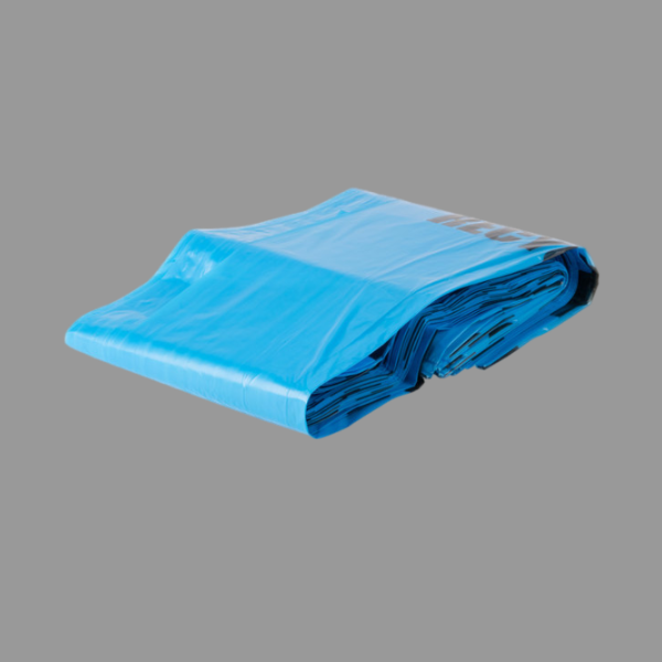 Can Liners 33 Gallon Blue 1.2 Mil [100 Pack]
