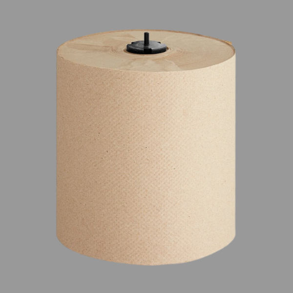 Tork Universal Matic Natural Kraft 1-Ply Paper Towel Roll H1, 700 Feet / Roll - 6/Case