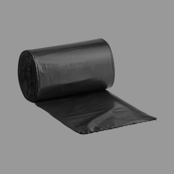 Extra Heavy Duty Can Liners 55 - 60 Gallon Black, 2.7 Mil [50 Pack]