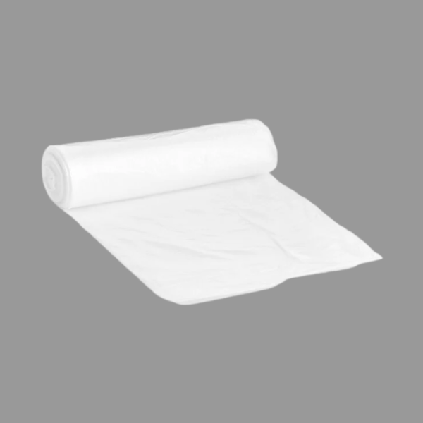 Can Liners 33 Gallon Clear 1.2 Mil [100 Pack]