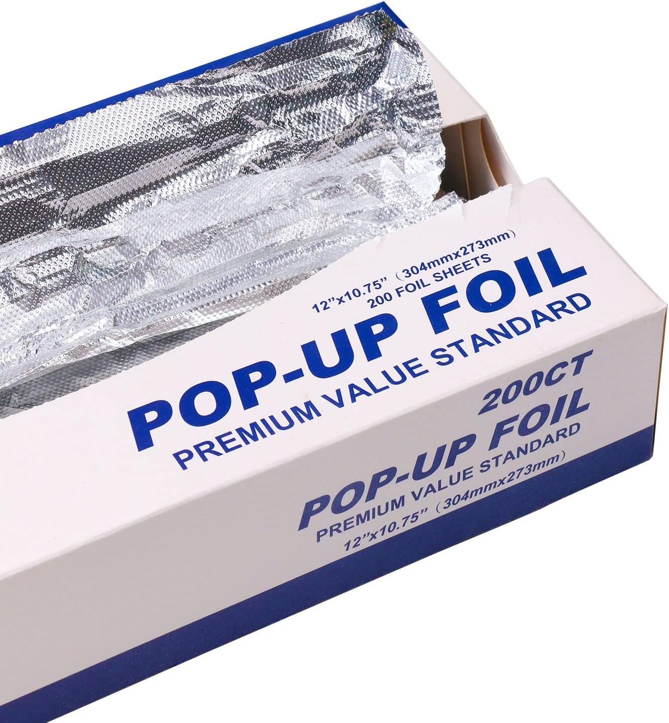 12" x 10.75" Interfolded Pop-Up Foil Sheets [2400 Pack]
