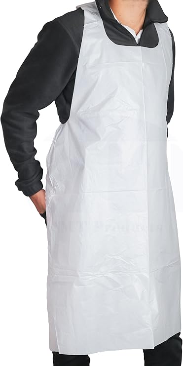 28" x 46" Disposable Poly Apron [10/500]