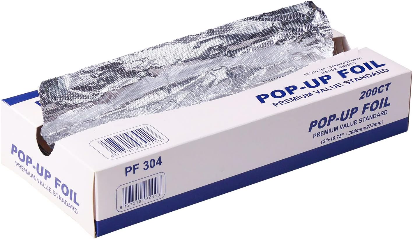9" x 10 3/4" Interfolded Pop-Up Foil Sheets [6/500]