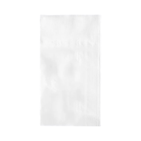 2 Ply 15" x 17" Dinner Napkin Folded, White [20/150]