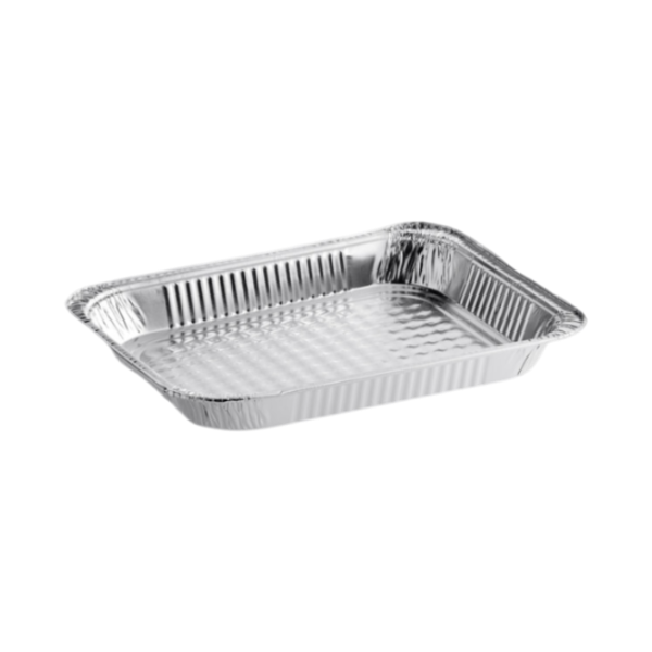Heavy Duty Half Size Shallow Foil Steam Table Pans 1 1/2" Depth [50/Case]