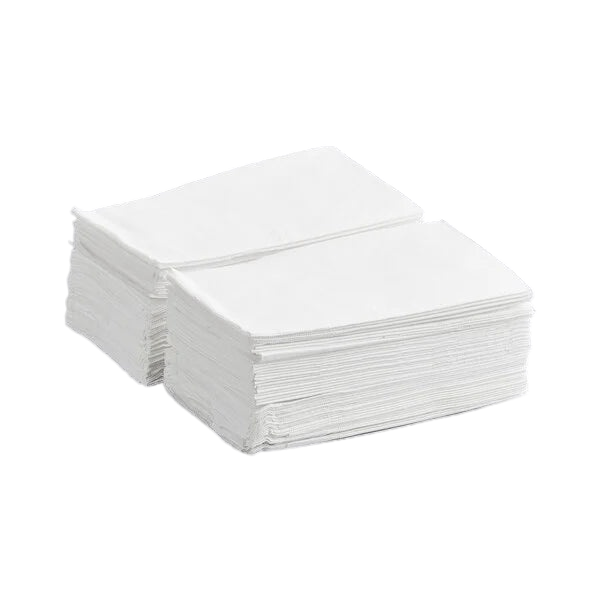 3 Ply - 16" x 17" Premium Dinner Folded Napkin, White [2000/Case]