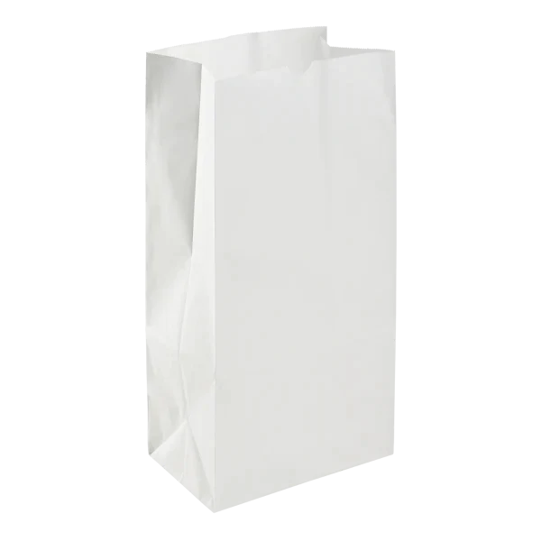 10 lb White Paper Grocery Bag [500/CS]