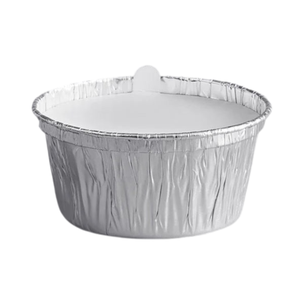 4 oz. Foil Ramekin Cup with Board Lid [500/Case]