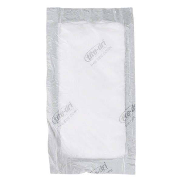 5" x 7" Absorbent Meat, Fish and Poultry Pad 75 Grams, White [1,000/Case]