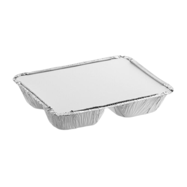 24 oz Foil 3 CP Take Out Tray with Board Lid