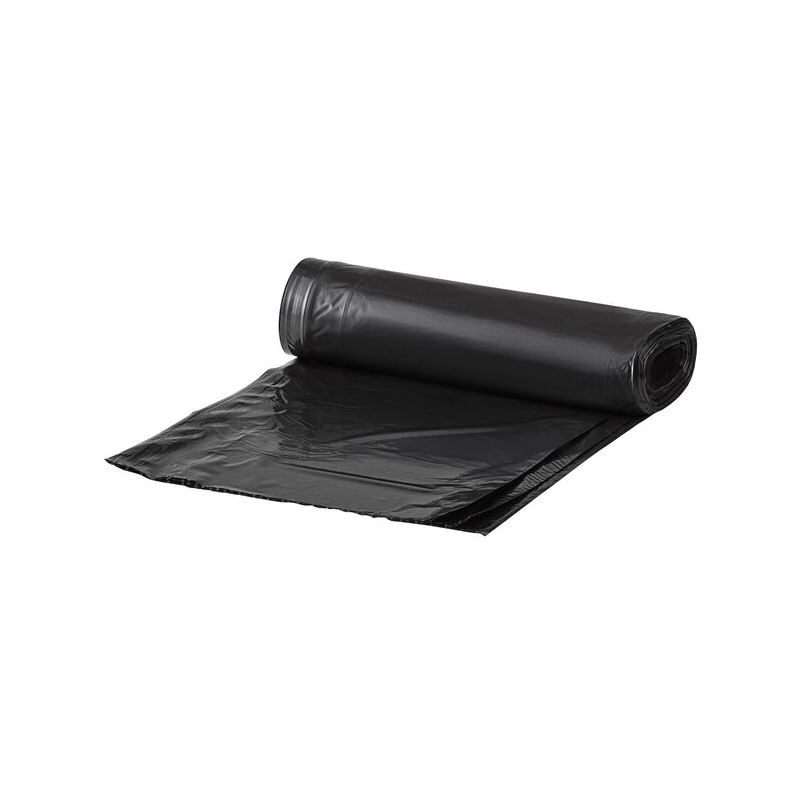 Can Liners 7 - 10 Gallon Black 1.2 Mil [500 Pack]