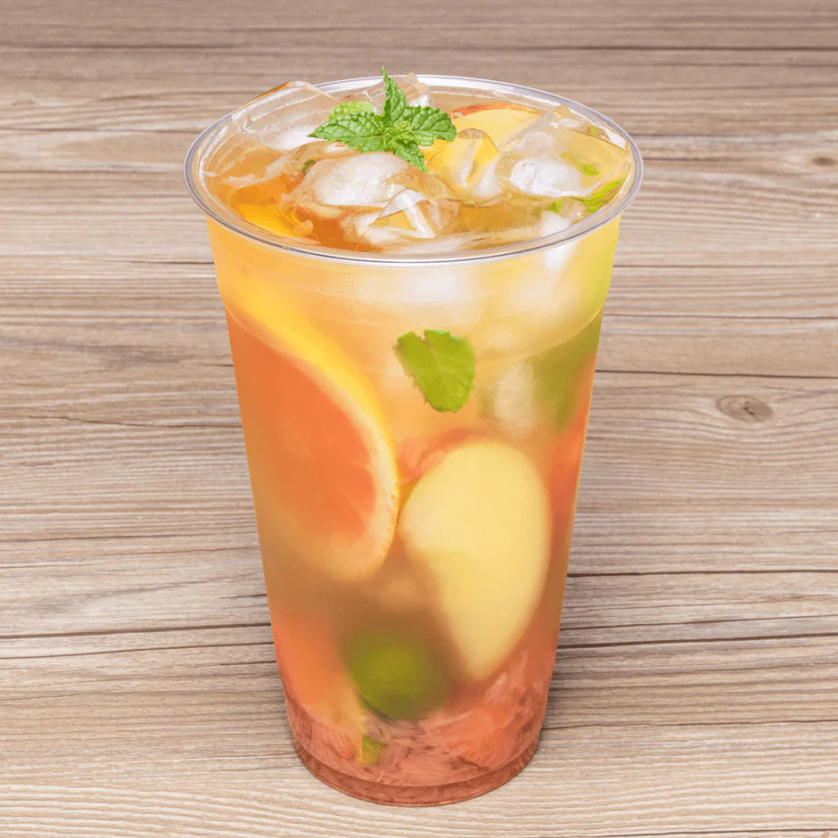24oz PET Plastic Cold Cups  [600/Case]
