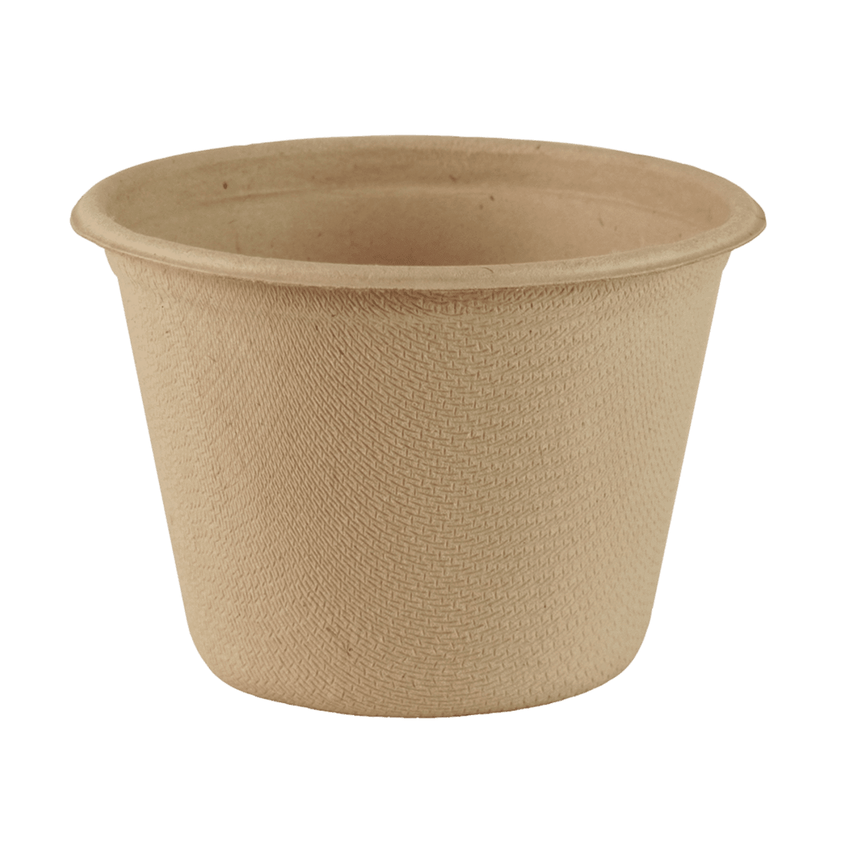 Brheez 4 oz Bagasse Souffle / Portion Cup, Natural  (1000/Case)