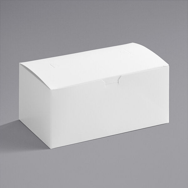 9" x 5" x 4"  Take Out Lunch / Snack / Chicken Box with Fast Top, White [250 Pack]