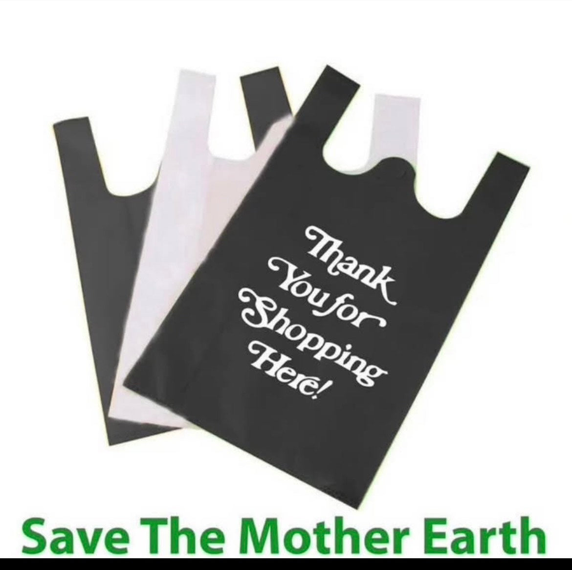 12" x 7" x 22" Reusable Non-Woven T-Shirt Bags [500/Case]