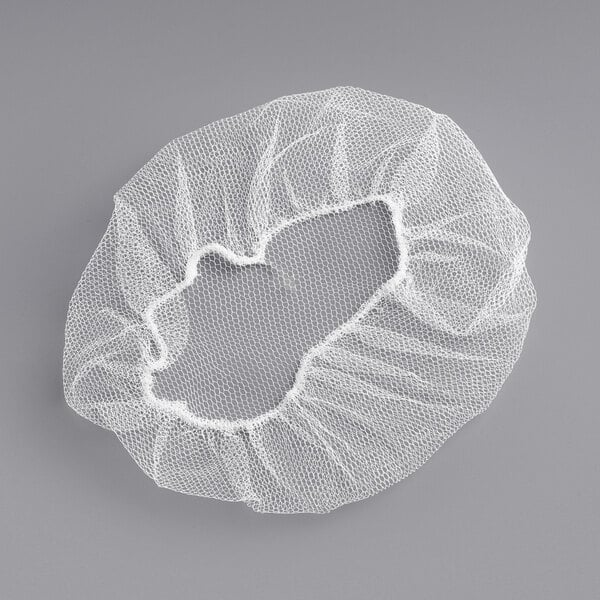 Hairnet Nylon Cap 24" White
