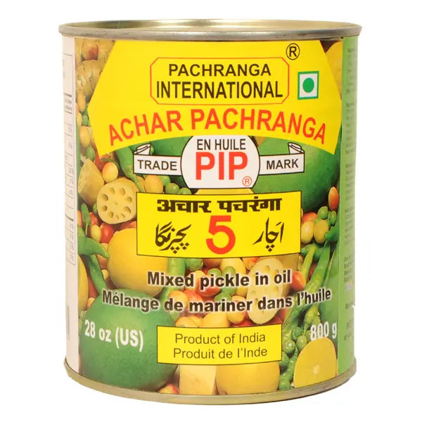 Pachranga Achar (Mixed Pickle) 850gram x 12 Cans
