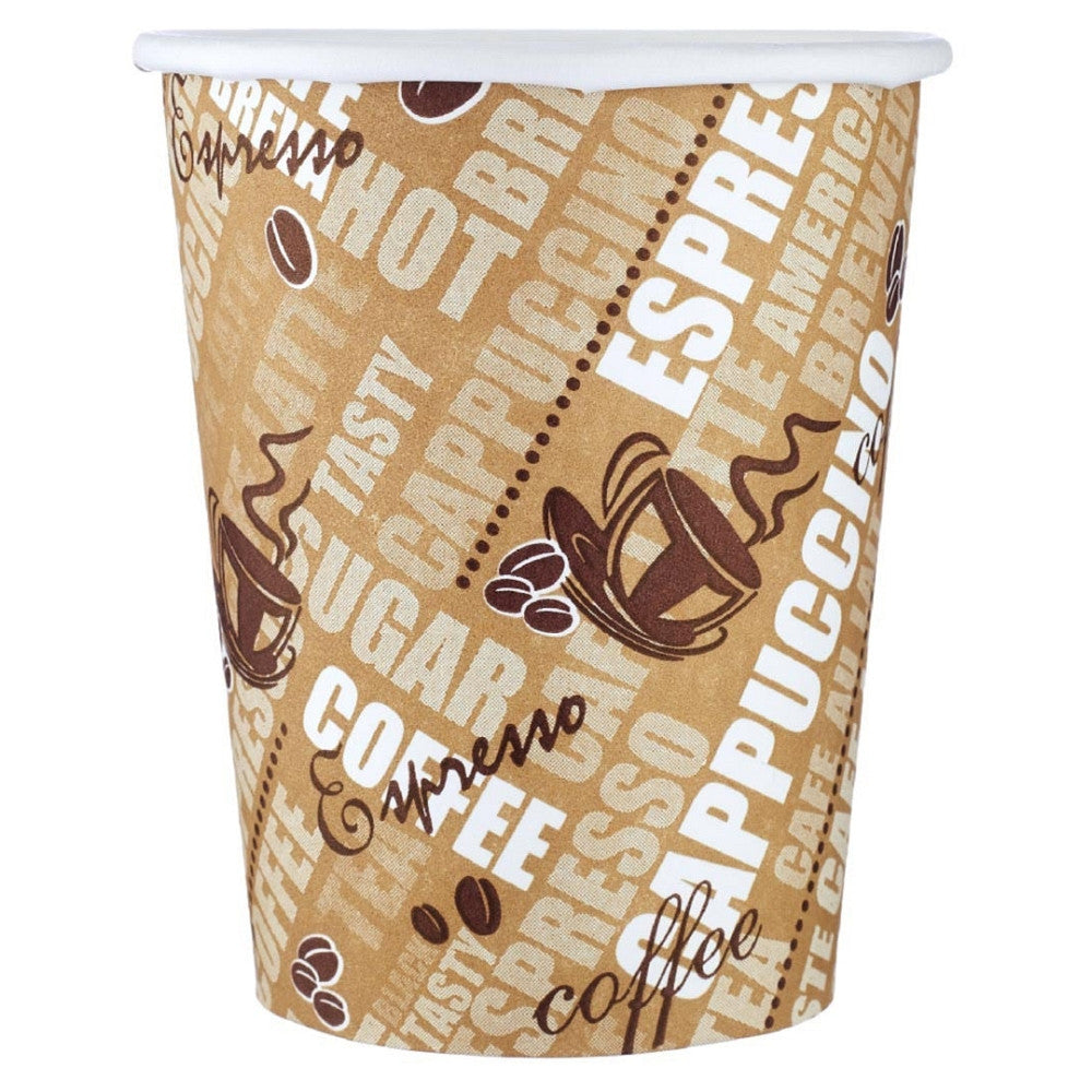 8 oz Printed Paper Hot Cup [1000/Case]