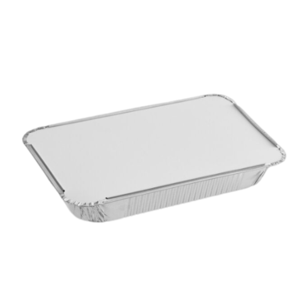 Board Lid for 4 LB Foil Oblong Take Out Container [250 Pack]
