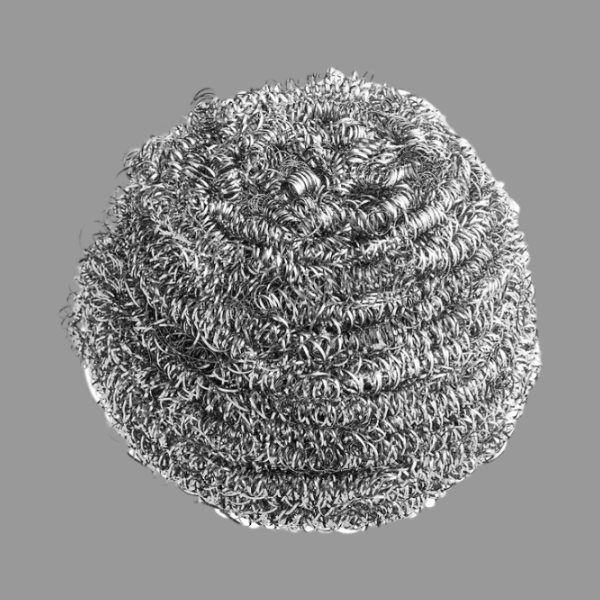 50 GM Stainless Steel Scrubber, Large [12 Pack]