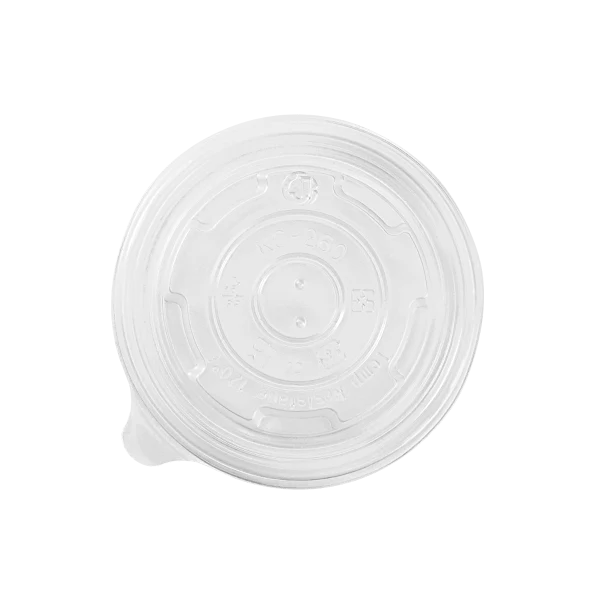 Karat C-KDL95-PP Flat Lids for 8 oz White Paper Food Cup [1,000/Case]