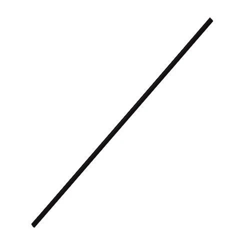5'' Sip Stirrer Straws, Black [10,000/Case]
