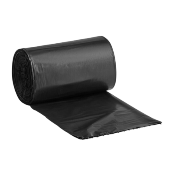 Extra Heavy Duty Can Liners 55 - 60 Gallon Black, 2.7 Mil [50 Pack]