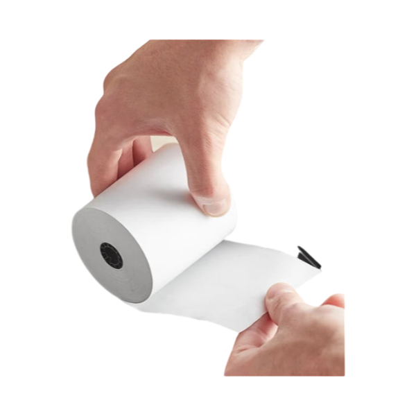 3 1/8" x 230' Thermal Cash Register POS Paper Roll Tape [50/Case]