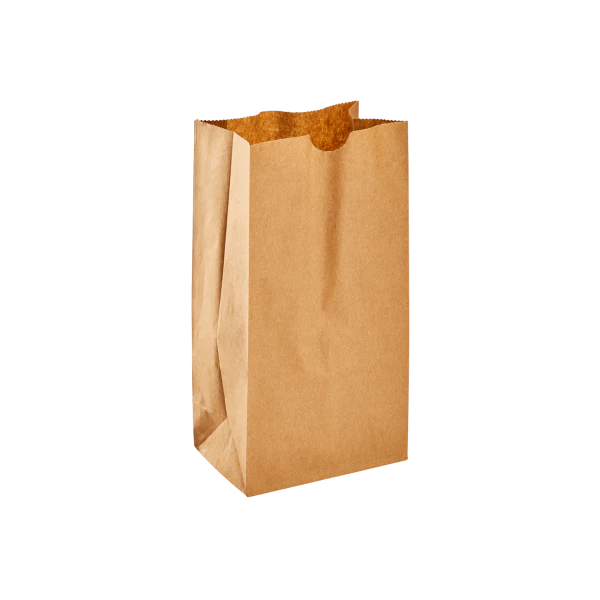 4 LB Heavy Duty Kraft Paper SOS Grocery Bag [500/Case]