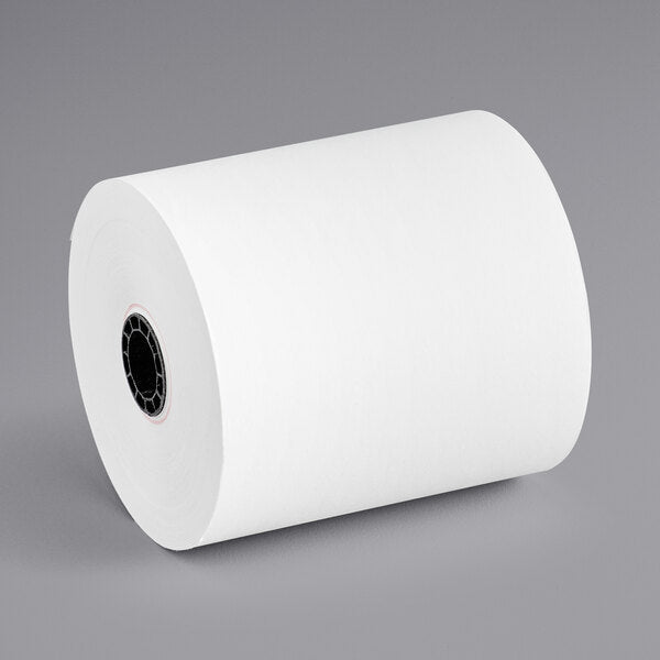 3" x 165' Traditional Cash Register POS Paper Roll Tape [50/Case]